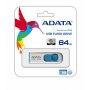 ADATA | C008 | 64 GB | USB 2.0 | White/Blue - 5